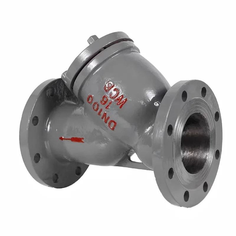 د کاربن فولاد Flanged Y-ډول فلټر