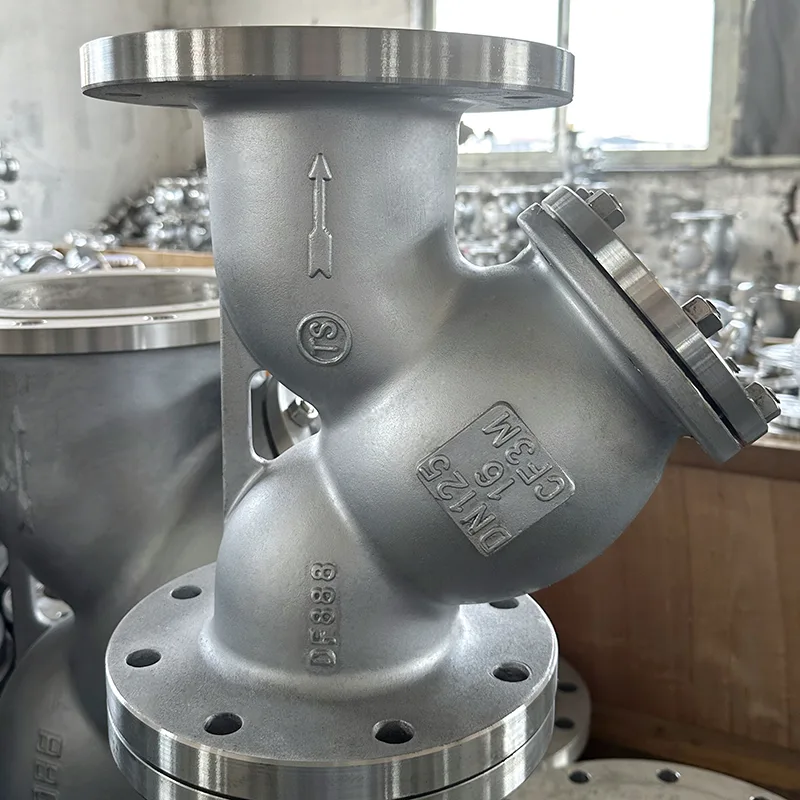 د سټینلیس سټیل GB معیاري Y ډول فلټر
